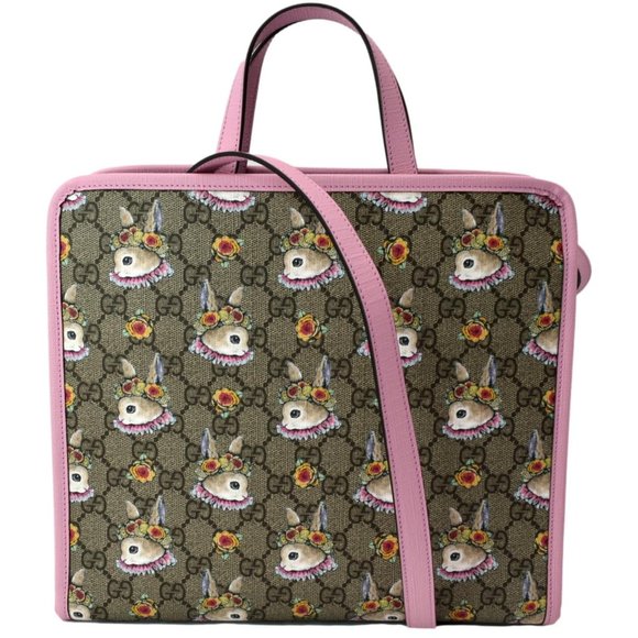 GUCCIChildren´s Yuko Higuchi GG Supreme Tote Bag Pink - Bags